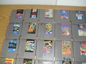 Lot of 28 NES games! Donkey Kong Classics Dr Mario Bros Destiny of an Emperor 30