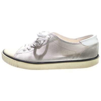 CELINE Low-top Canvas sneakers shoes VU0199 Size 27.5cm color White fashion Mens