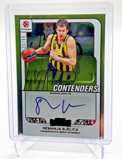 2025/26 Panini Contenders Euroleague MVP Contenders NEMANJA BJELICA AUTO 30/49
