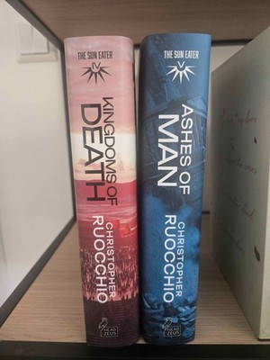 SIGNED The Broken Binding Sun Eater Books 4 5 2nd Print Ruocchio Special Edition