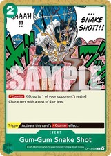 Gum-Gum Snake Shot C Carrying On His Will OP13-039 Near Mint