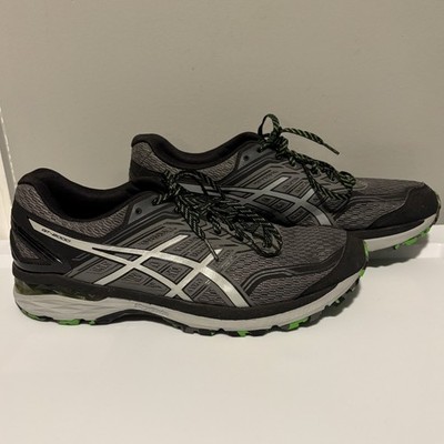 Asics GT-2000 FluidRide Dynamic Duomax Mens 12 Running Shoes Sneakers Gray Green