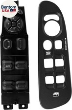Power Window Switch with Black Bezel for 2002-2010 Dodge Ram 1500 2500 3500, 01-