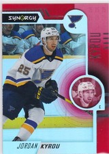 2022-23 Upper Deck Synergy #29 Jordan Kyrou UNSCRATCHED BOUNTY Blues