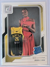 2026 Panini Donruss WNBA #88 Awa Fam Rated Rookie