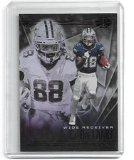 2020 Panini Illusions CeeDee Lamb Rookie Card #18 Dallas Cowboys. rookie card picture
