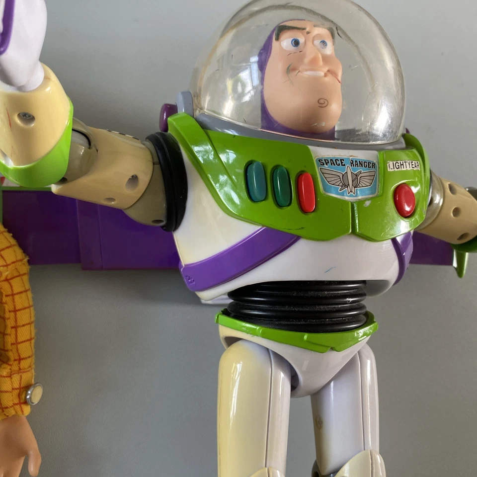 Disney Thinkway Toy Story Talking pull string Woody & Talking Buzz Lightyear - Image 4 of 4