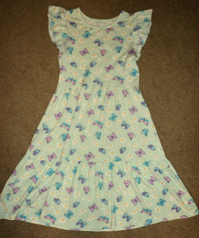 Just Lizzy Girl's Butterfly Dress. Sz. 10. Cute!