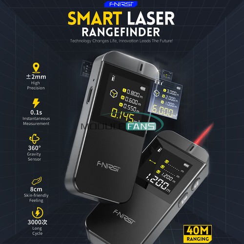 FNIRSI IR40 Smart Laser Telemetro 40M Area Misurazione Volume Tester Misuratore APP - Foto 2 di 14