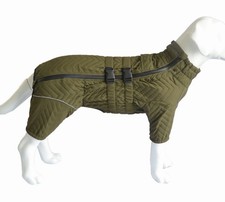 Dog Winter Coat 4 Leg Coverage Windproof Waterproof Reflective Warm Dog Jacket M