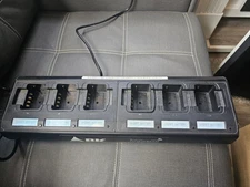 KAA0303-6, Relm Wireless 6 Bay Intelli Universal Smart Charger, BK RADIO