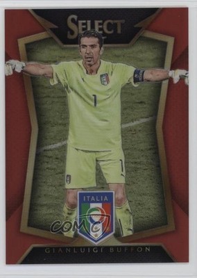 2015-16 Panini Select Red Prizm 93/199 Gianluigi Buffon #46 q3o