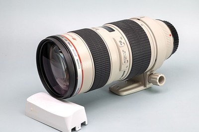 Canon EF 70-200mm f/2.8L USM Telephoto Zoom Lens w/ Lens Hood & Tripod Mount