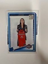 2025 Panini WNBA Donruss Rated Rookie Georgia Amoore #96 Washington Mystics RC