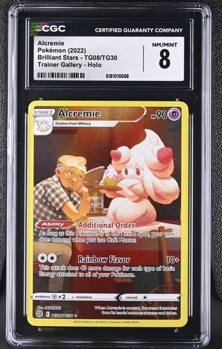 Alcremie graded CGC 8 for sale on eBay