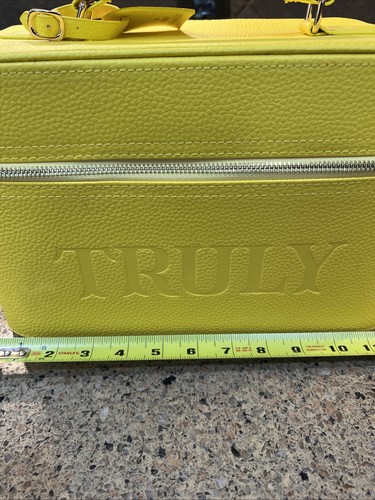 Preowned Truly, Makeup Storage Container, Yellow - Picture 3 of 14