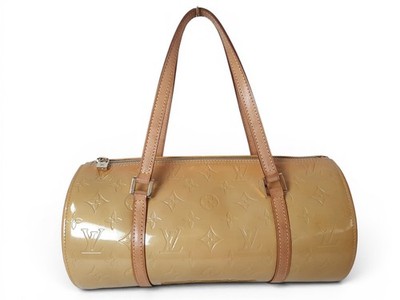 Louis Vuitton Vernis Bedford Handtasche M91006 Vernis Monogram Gelb Louis VI1909