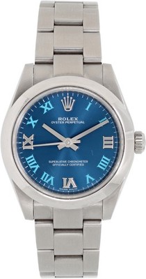 Rolex Oyster Perpetual 177200 Stainless Steel Blue dial 31mm Automatic watch
