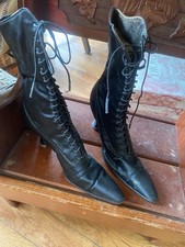 Antique 1890  s/1900  s Strong  Garfield Co-Sign Of Ye Regal Boot Shop Victorian