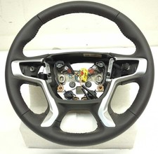 New OEM genuine GM Black Leather Steering Wheel 2017-2020 GMC Acadia 84092369