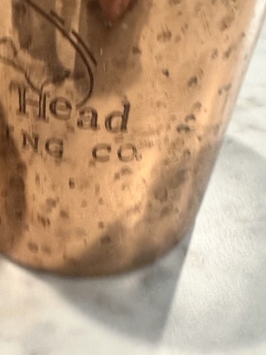 Dogfish Head Distilling Co. Copper Mule Mugs Set of 4Vintage Barware - Picture 9 of 9