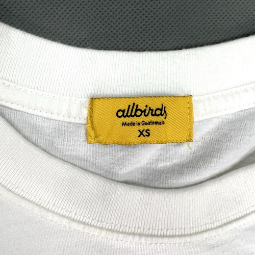 Camisa Allbirds Para Hombre XS Blanca Algodón Orgánico Camiseta Manga Larga Crew NUEVA - Imagen 3 de 7