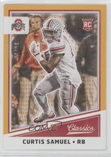 2017 Panini Classics Rookies Timeless Tributes Gold 20/99 Curtis Samuel 14md