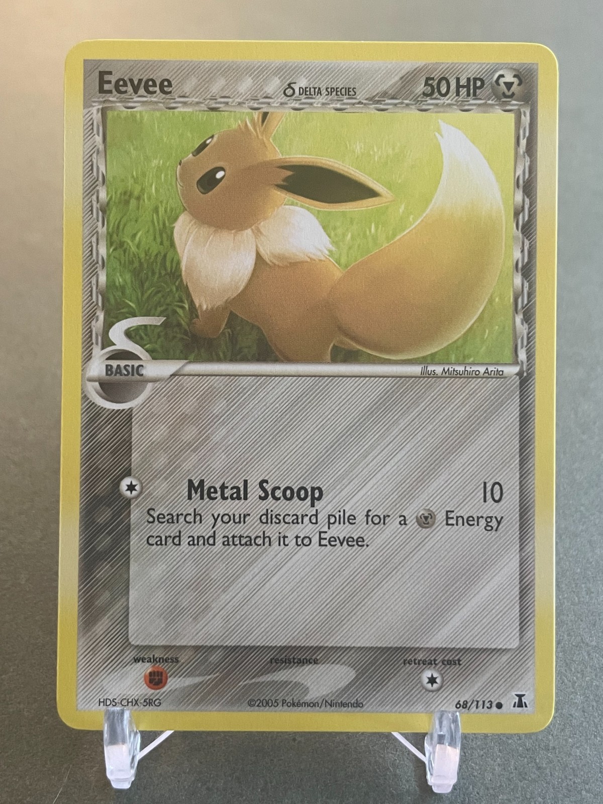 Pokemon Eevee 68/113 ex Delta Species NM