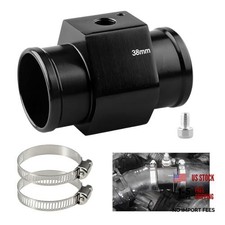 Auto Water Temp Joint Pipe Aluminum Alloy Water Temperature Gauge Joint 38mm