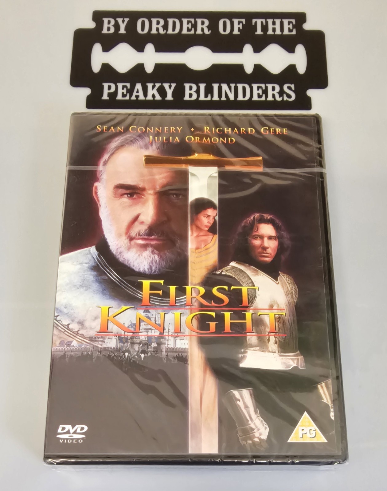 FIRST KNIGHT DVD SEAN CONNERY, RICHARD GERE