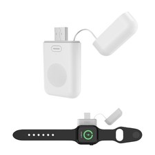 USB Rechargeable Magnetic Charger for Apple Watch SE/1-6 iPhone X/7/8/11
