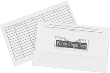 25Pk Photo File Envelopes 4 x 6 Acid Free Sel...