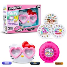 View Master 02404 Hello Kitty Deluxe View Finder Set Reel Viewer