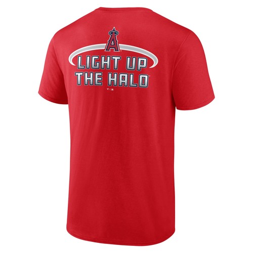 Men's Red Los Angeles Angels Light Them Up T-Shirt - Imagen 3 de 3