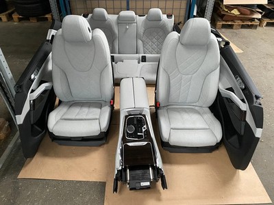 Bmw X6 G06 LCI Innenausstattung Sport Sitze Seats Sensafin Silverstone