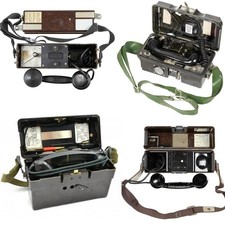 NVA Feldtelefon SEL ´OB/ZB, Ericsson, BW Krone WF Feldfernsprecher Feldkabel