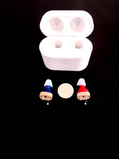 PAIR RECHARGEABLE tiny digital amplifiers 3 programs NOISE & HIGH FREQUENCY USA