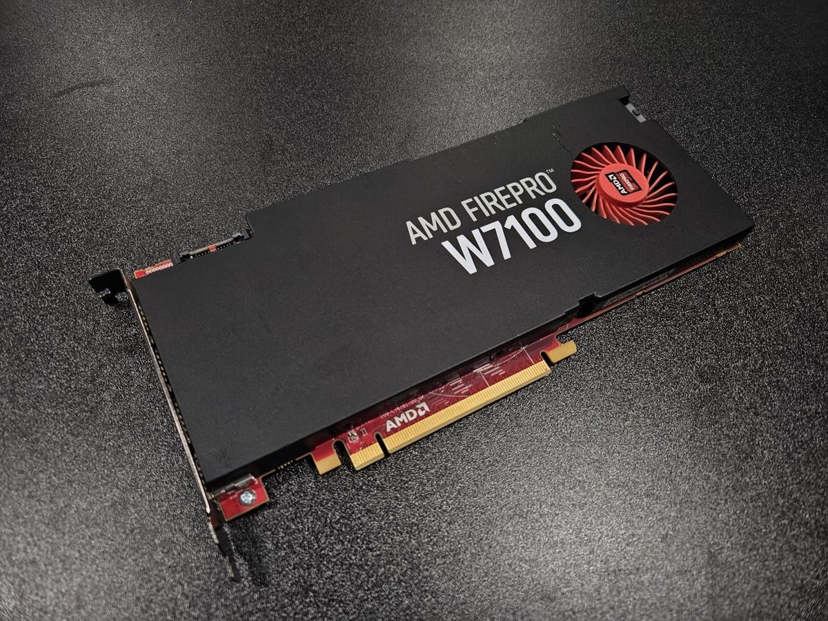 Graphics Cards Firepro W7100 Gaming AMD FIREPRO W7100 8GB 4DP 2枚