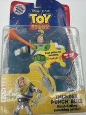 Figura de acción Disney Toy Story 2 Thunder Punch Buzz Disney 99 sellada ¡LEER!