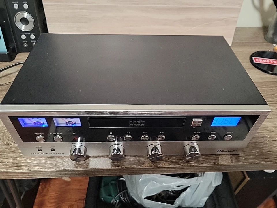 Bluetooth CD Player Stereo Receiver von Innovative Technology - Bild 4 von 4