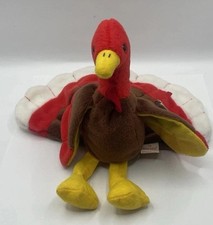 Beanie Baby GOBBLES the Turkey Ty 1996