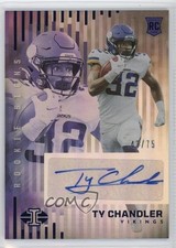2022 Panini Illusions Rookie Signs Blue 43/75 Ty Chandler #RS-TC Auto 07rd