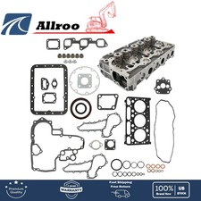 New For Kubota Tractor L2900 L3000 L3010 L3130 D1503 Complete Cylinder Head Assy