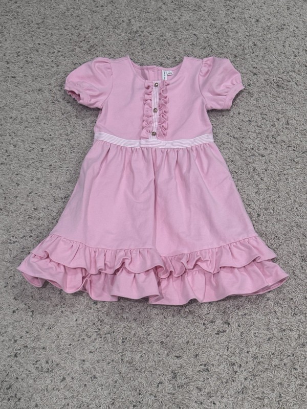Janie and Jack Pink Ponte Dress Girls Size 7