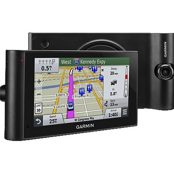 Garmin NuviCam LMTHD 6" GPS Car Navigator w/ Built-in Dash Cam (#010-01378-01) - Image 2 of 4