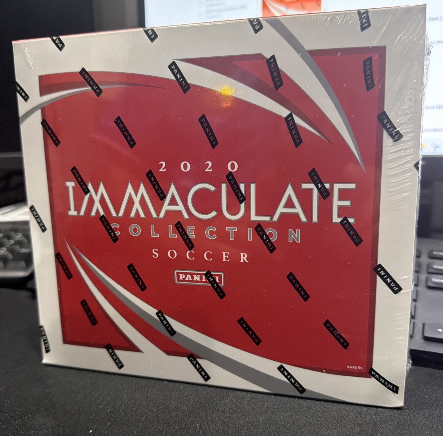 2020 Panini Immaculate Soccer Hobby Box Earling Haaland Rookie view 2