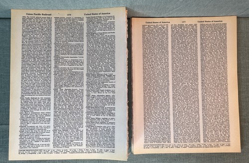 Lot 550+ Vtg Book Pages Junk Journal Paper Craft Ephemera - Dictionary Thesaurs - Picture 6 of 8