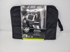 Back Seat Organizer Car Truck Suv Fold Down Tray Storage Black Auto Drive - New