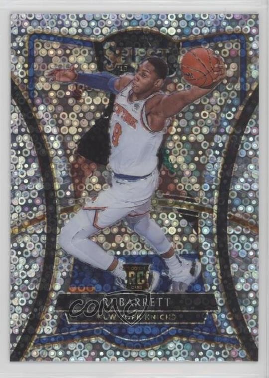 2019-20 Panini Select Premier Level Hybrid Disco Prizm RJ Barrett #157 5l1