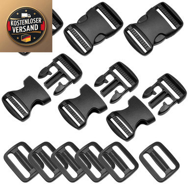 Buckle Clips Tri-Glide Slides Durable Replacement Backpack Luggage Pet Collar